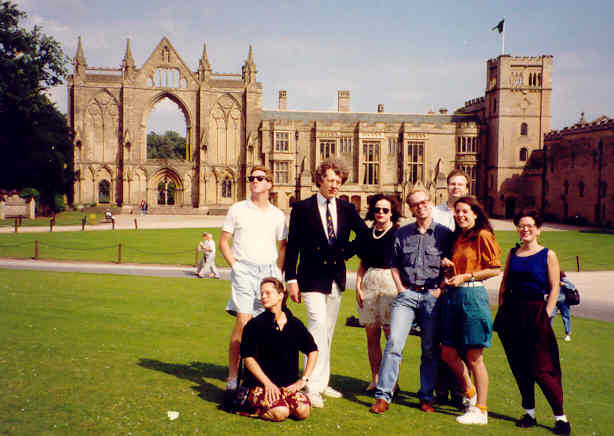 Posing at Newstead Abbey